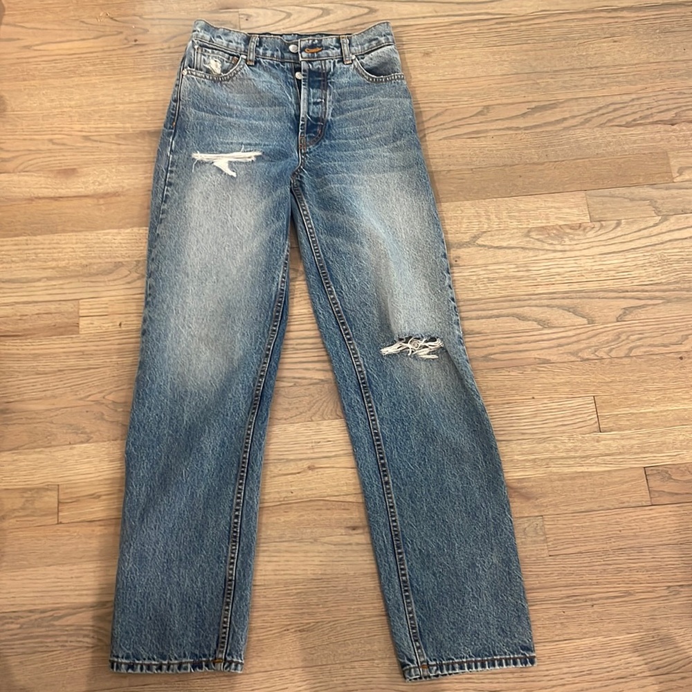 Dark Wash Revice Denim Jeans